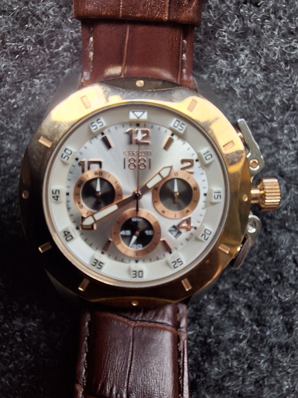 Orologi: CERUTTI CHRONO UHR. NP CA 270.- – Usato da Niederwangen BE venduto da pfiff02 3