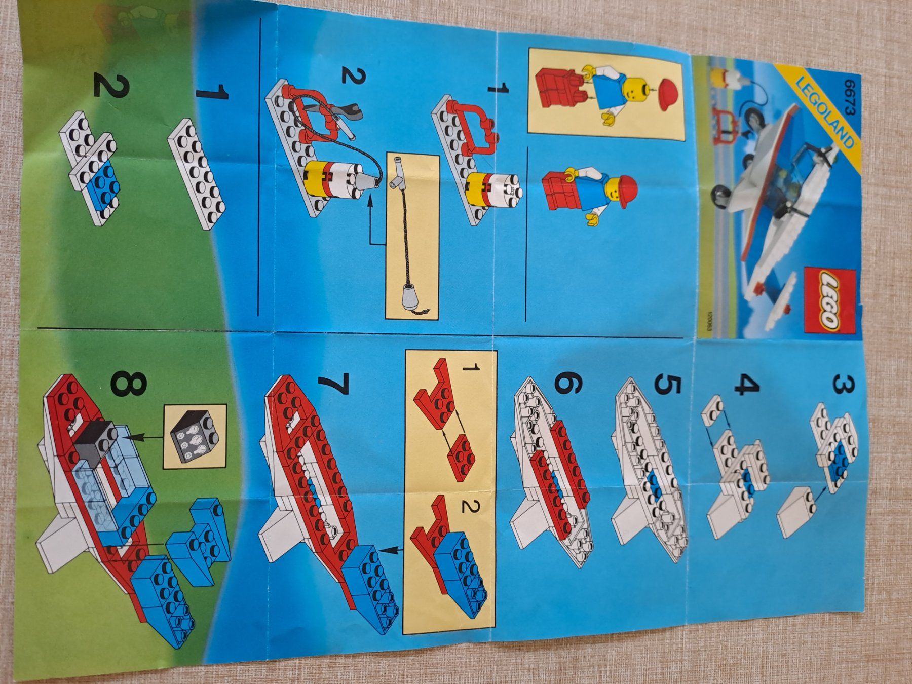 Lego Giocattoli: Lego Flugzeug 6673 – Usato da Bitsch venduto da jajo79076