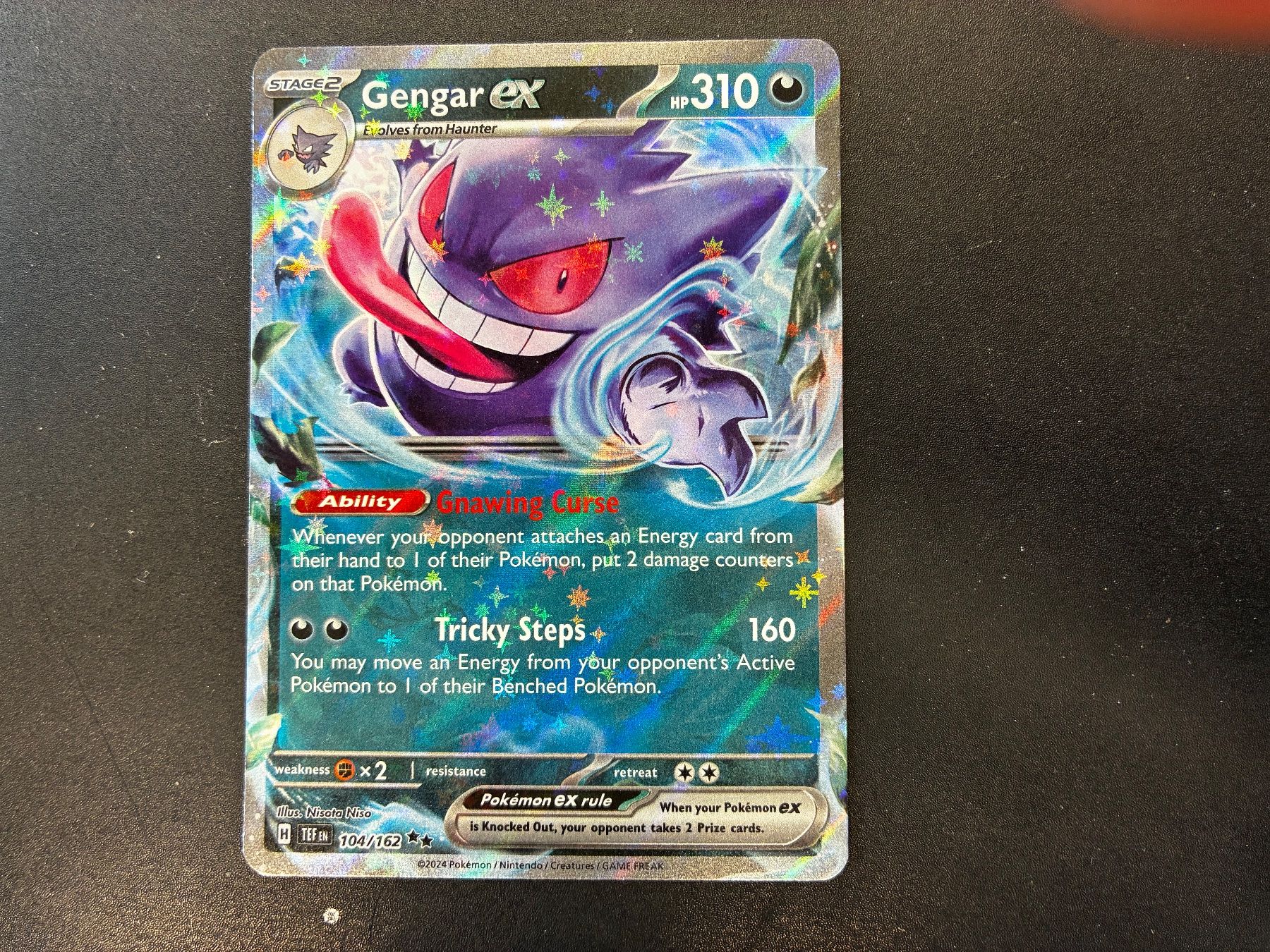 Pokémon Carte collezionabili: Temporal Forces - Gengar ex 104/162 NM – Usato da Hütten venduto da yve_tf69
