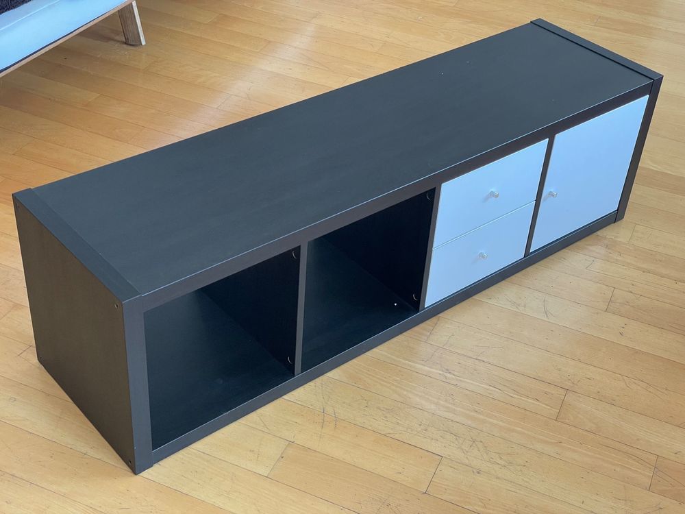 Meuble de rangement IKEA KALLAX avec tiroirs et placard Kaufen auf
