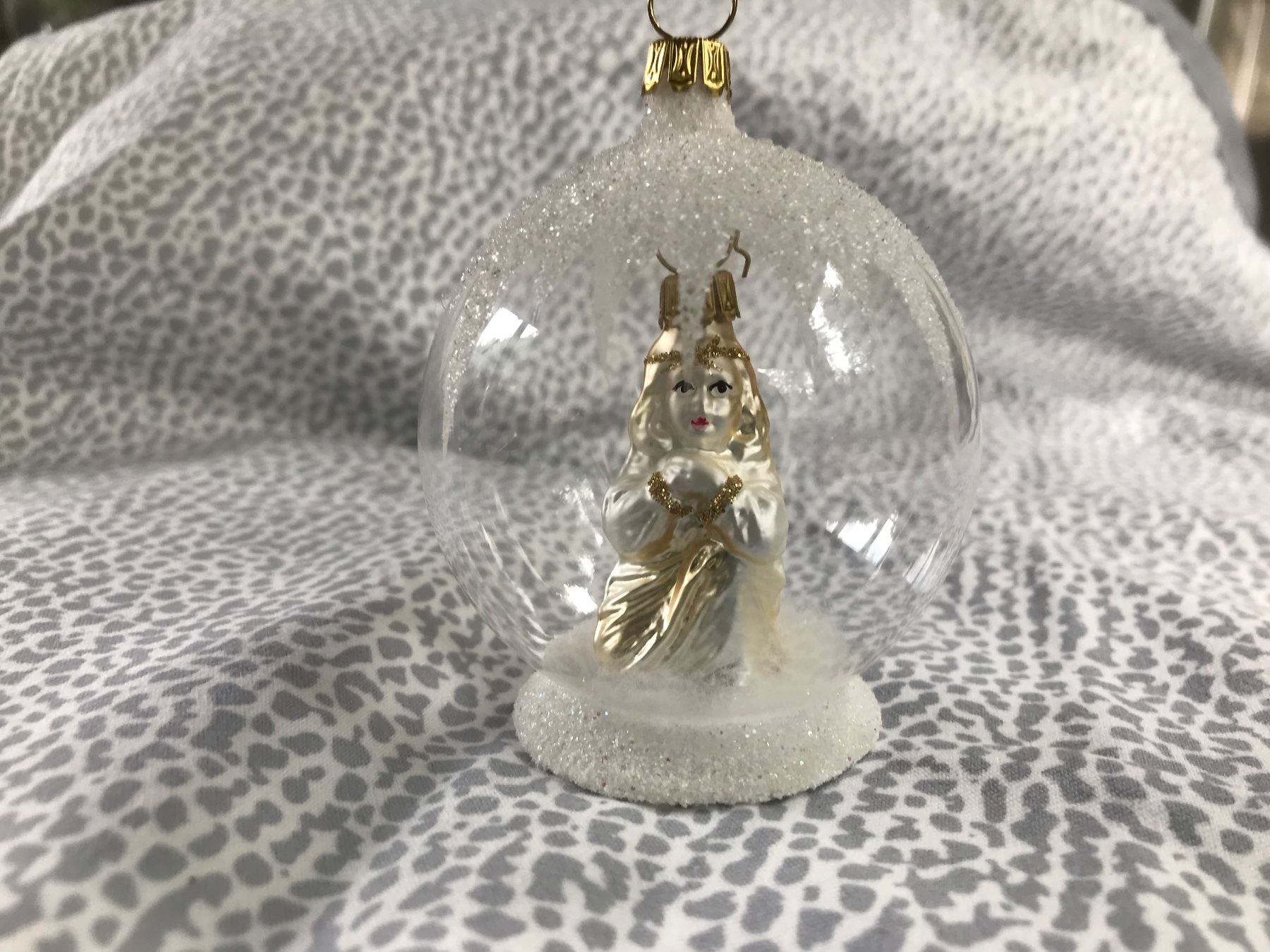 Tutte le decorazioni: nostalgischer Christbaumschmuck Engel in Kugel – Nuovo e nell'imballaggio originale da Alpnach Dorf venduto da marvo 2