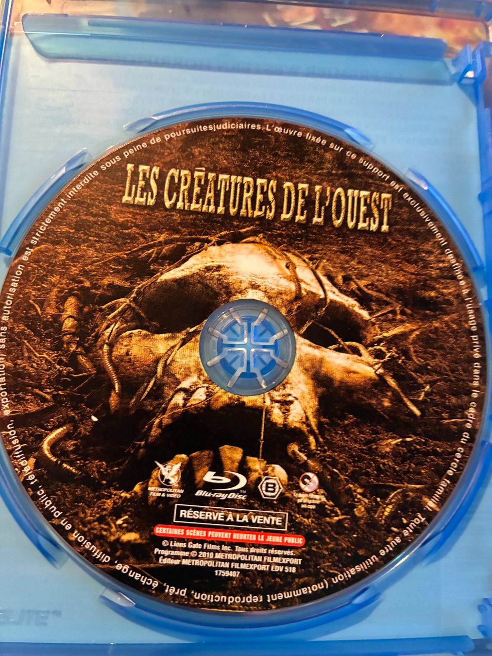 Alle DVDs: Les Créatures de l'Ouest (2008, Blu-ray) – Gebraucht aus Vevey von zecollector 3