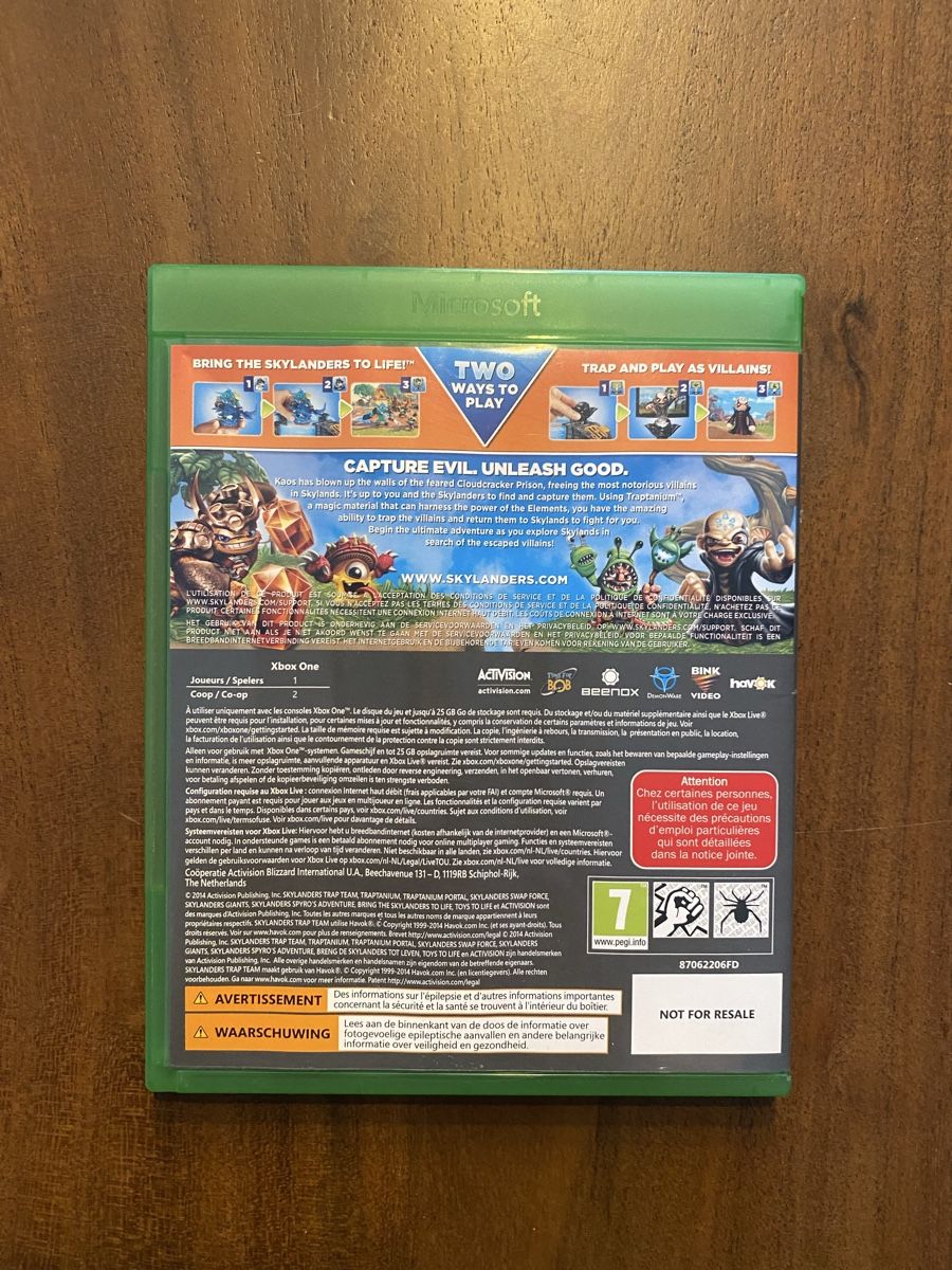 Microsoft Giochi: Skylanders Trap Team für Xbox One – Usato da Thunstetten venduto da Virus_33 2