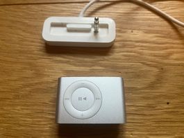 Apple iPod Shuffle silber mit Dockingstation 1GB