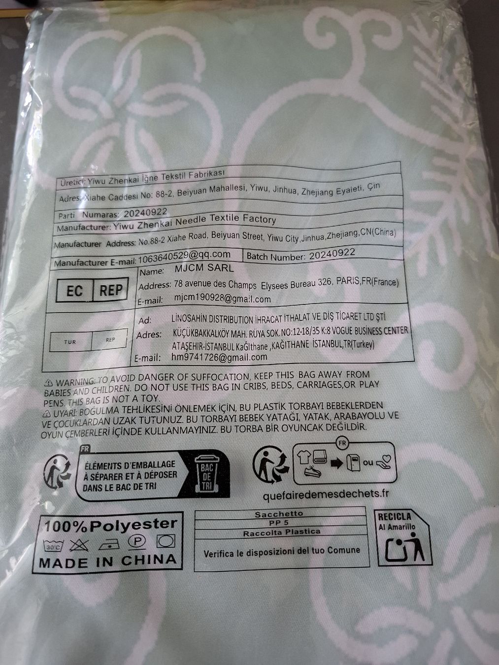 Altra biancheria da tavola: Tischdecke 140x220cm 100% Polyester neu – Nuovo e nell'imballaggio originale da Buchrain venduto da Sracer0 2