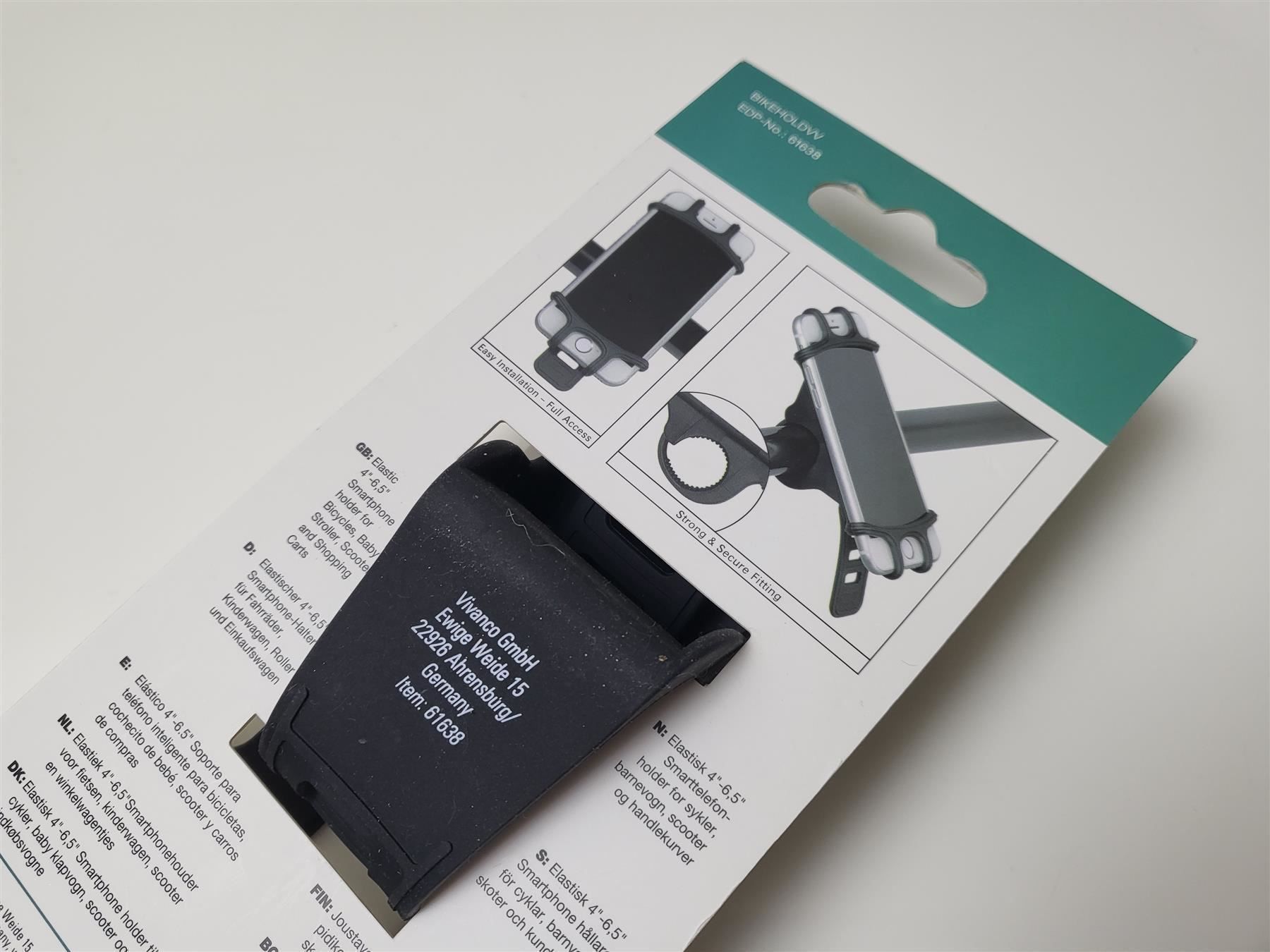 Supporti a parete: Smartfone halter 4"-6.5" für Velo – Nuovo e nell'imballaggio originale da Aarau venduto da Zielu 1