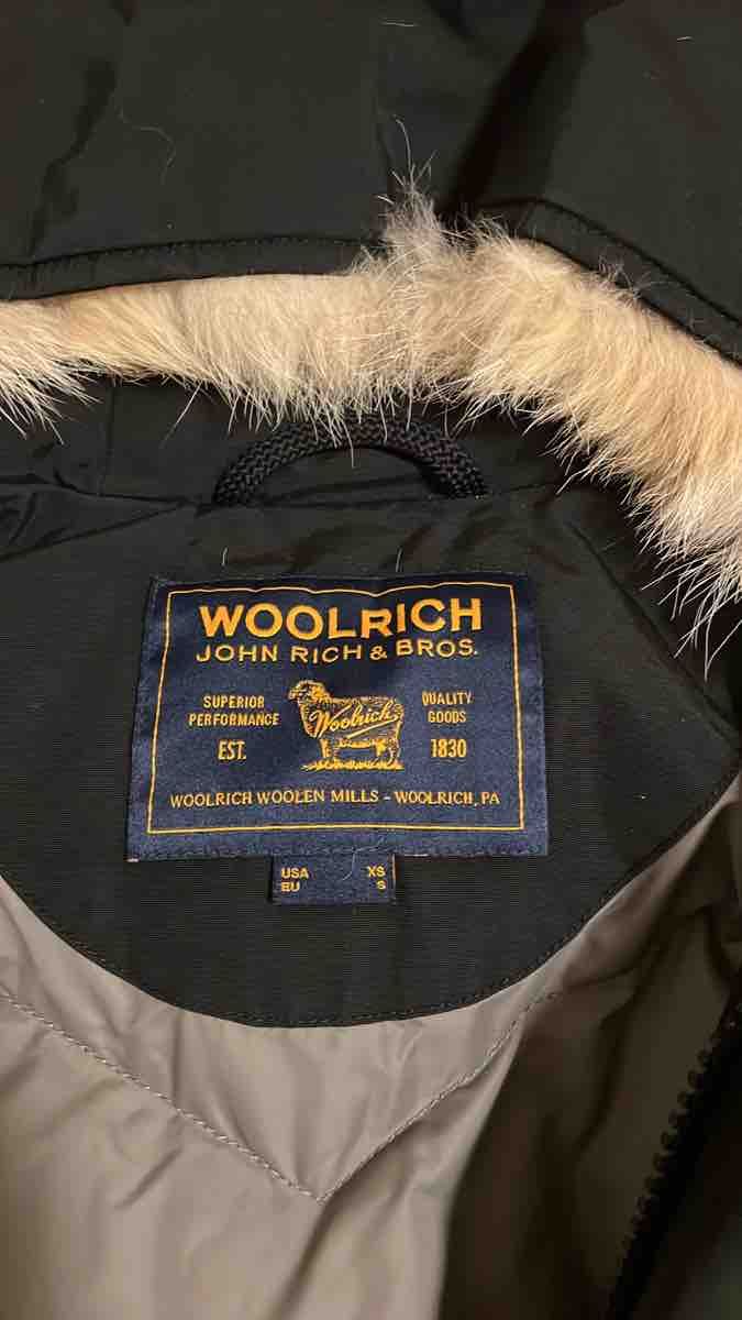 Woolrich Giacche: Woolrich Arctic Anorak Down Jacket Black Size S – Nuovo (secondo la descrizione) da Genève venduto da mon_x6bb 1