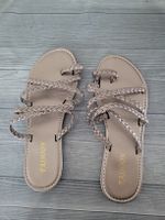 Sommer Sandalen, Schlupfsandale 39