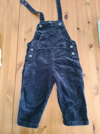 Cord Latzhose Zara dunkelblau Grösse 86