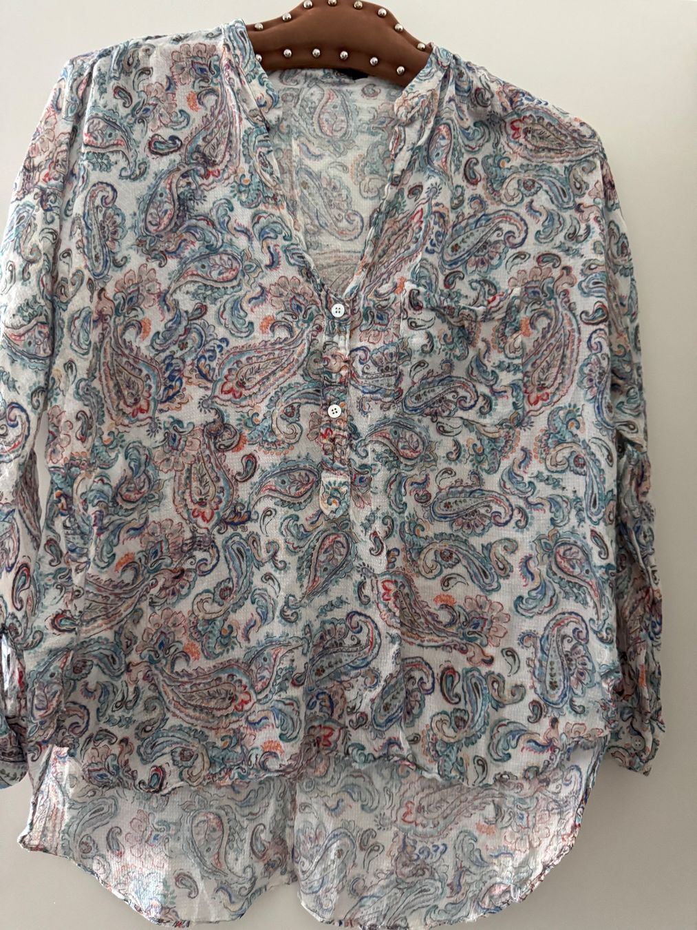 Zara Camicette: Zara leichte Bluse Gr. M – Usato da Thun venduto da Iriska77