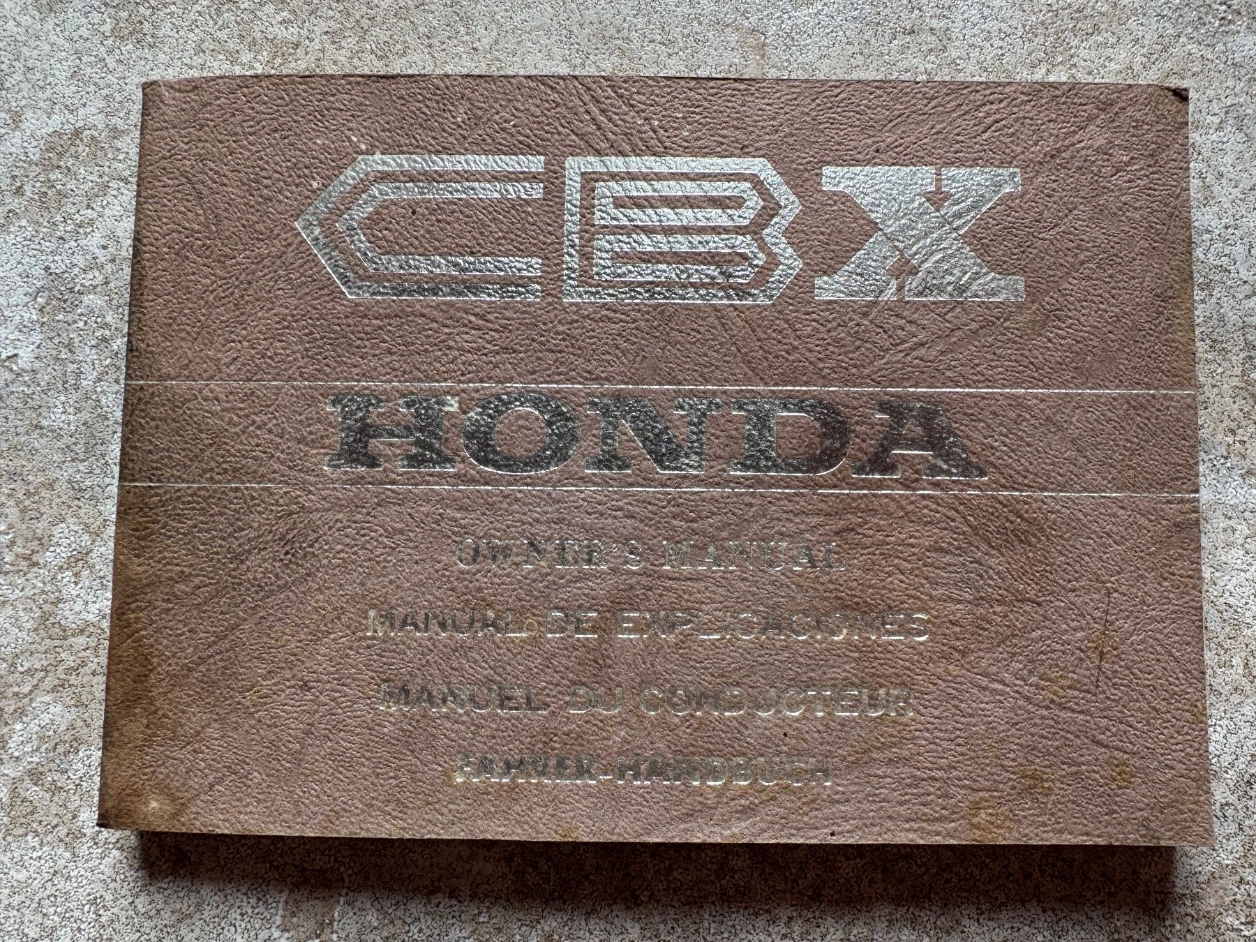 Honda Strada: Honda CBX 1000 – Usato da Morrens VD venduto da kawah2