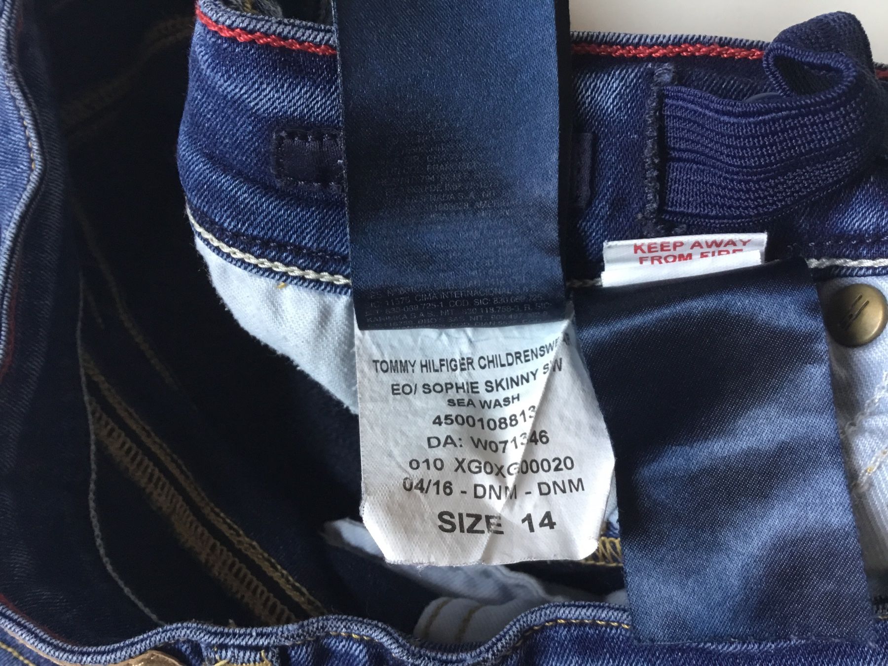 Tommy Hilfiger Pantaloni: Tommy Hilfiger Jeans Gr. 164 – Usato da ALTENDORF venduto da da23 1