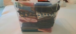 Stoffreste Packet, diverse Farben, Materialien und Muster