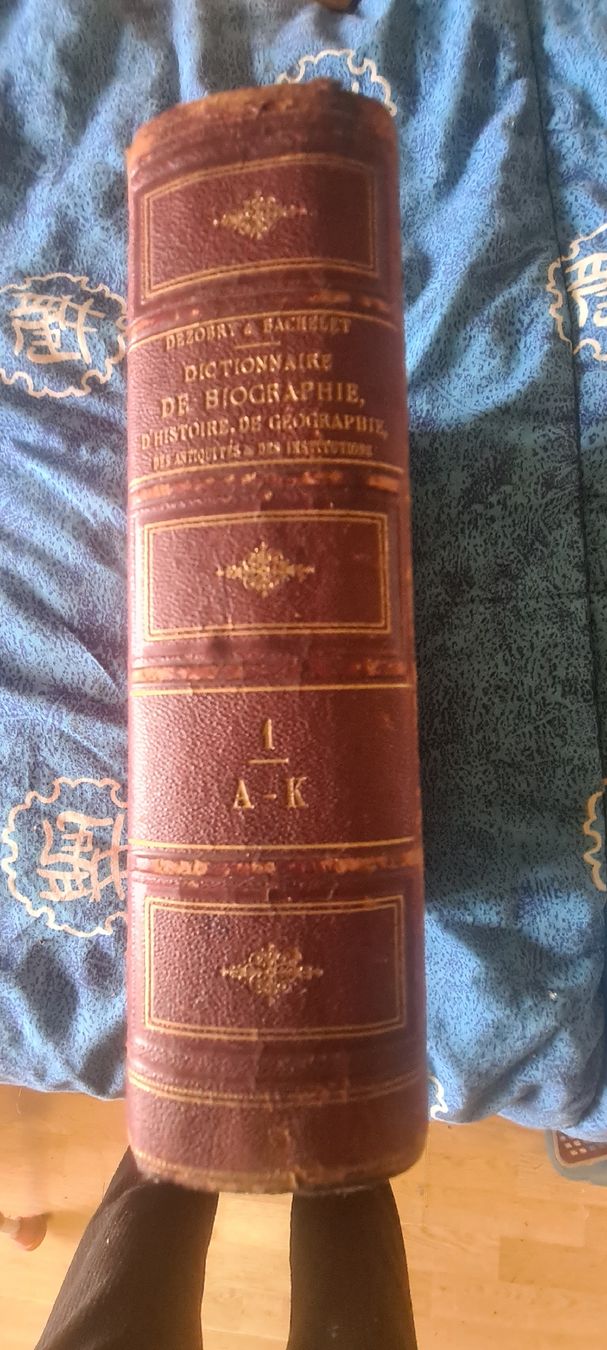 Libri: Dictionnaire de biographie antik – Usato da Bellerive VD venduto da Hermes5 1
