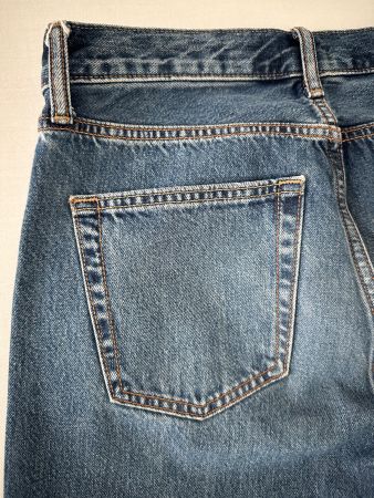 Uniqlo Jeans 30x34, regular fit, straight, middle rise, blau