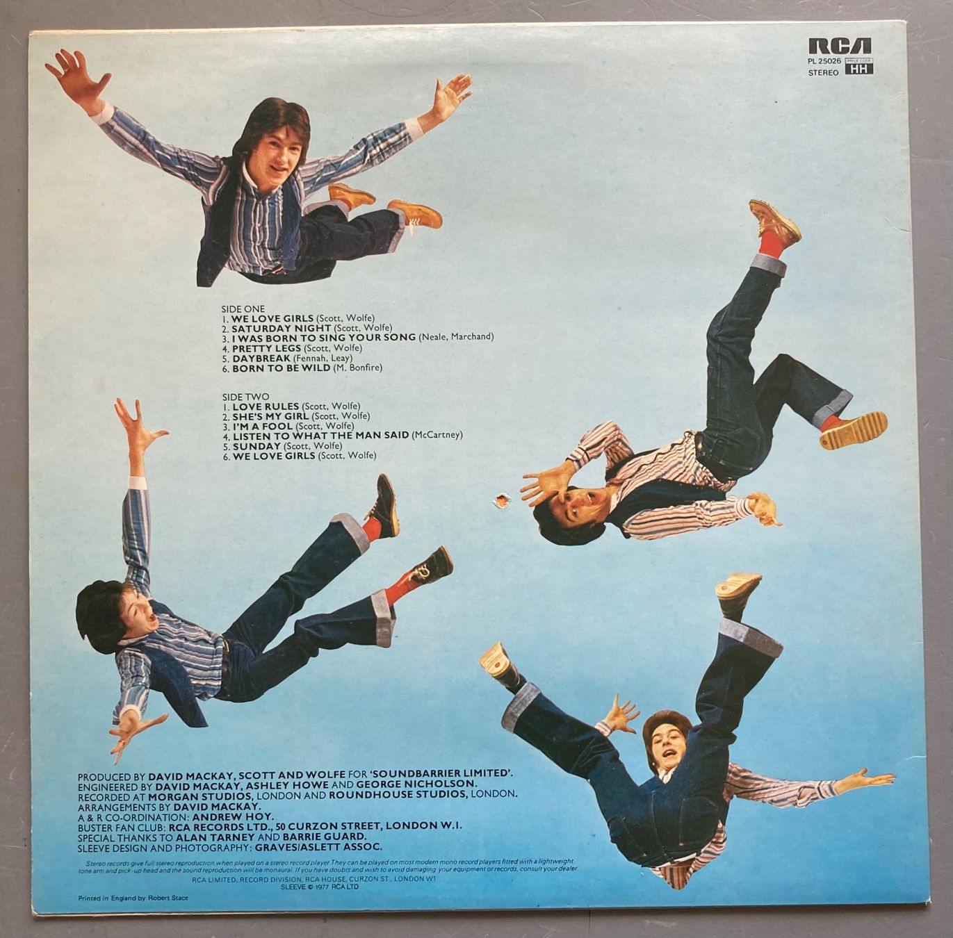 Dischi in vinile: BUSTER - BUSTER – Usato da Poliez-Pittet venduto da Newtown-Records 1