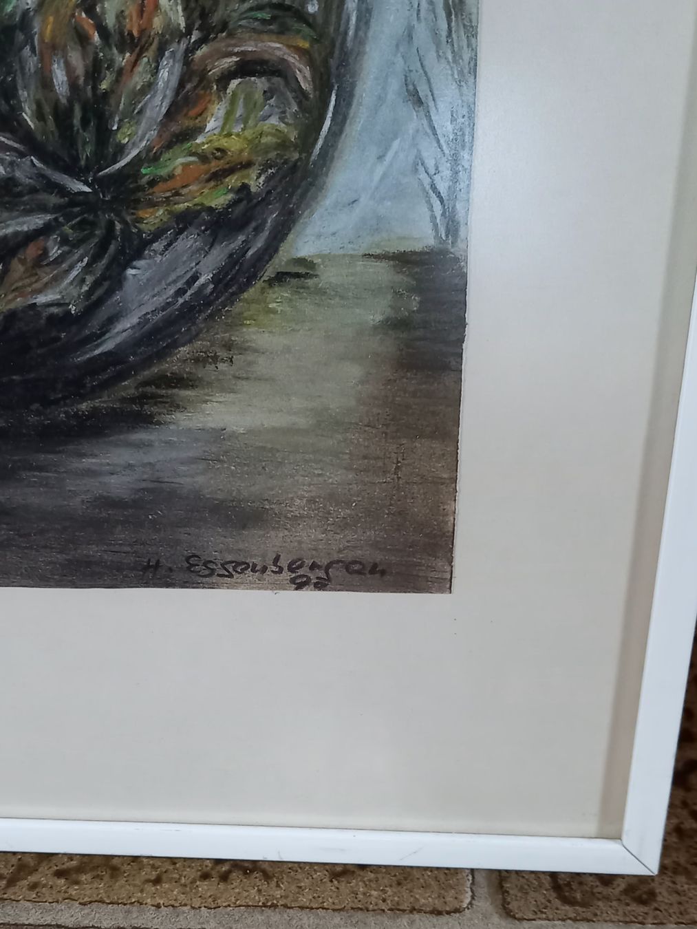 Dipinti: OELBILD; handgemalt und signiert – Usato da Marbach LU venduto da Ilrebo 2