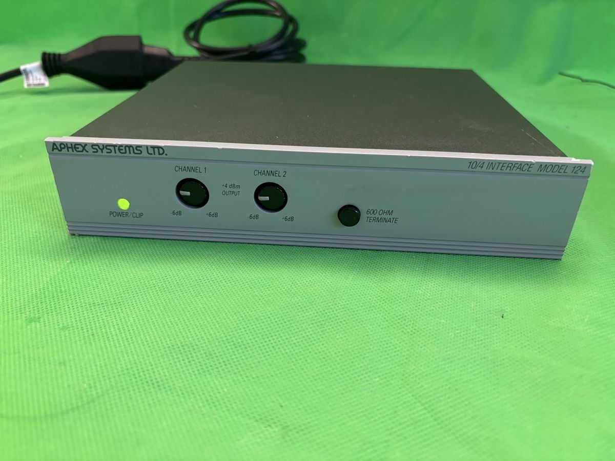Konverter: Audio Interface Aphex Systems Model 124 10/4 Gebraucht – Gebraucht aus Kilchberg ZH von bionicdog