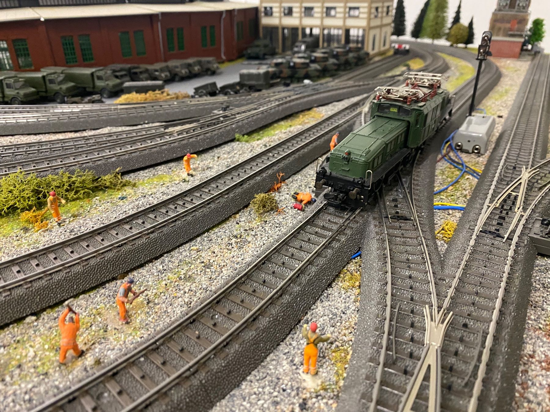 Märklin Modellini di ferrovie: Märklin Krokodil AC analog alt – Difettoso da Rufi venduto da rufianer