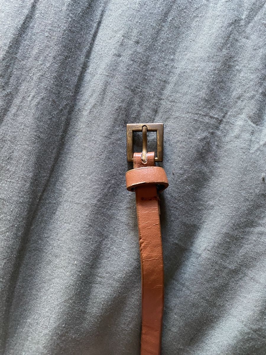 Gürtel: Ceinture en cuir marron fine – Gebraucht aus Lausanne von els_wlr2