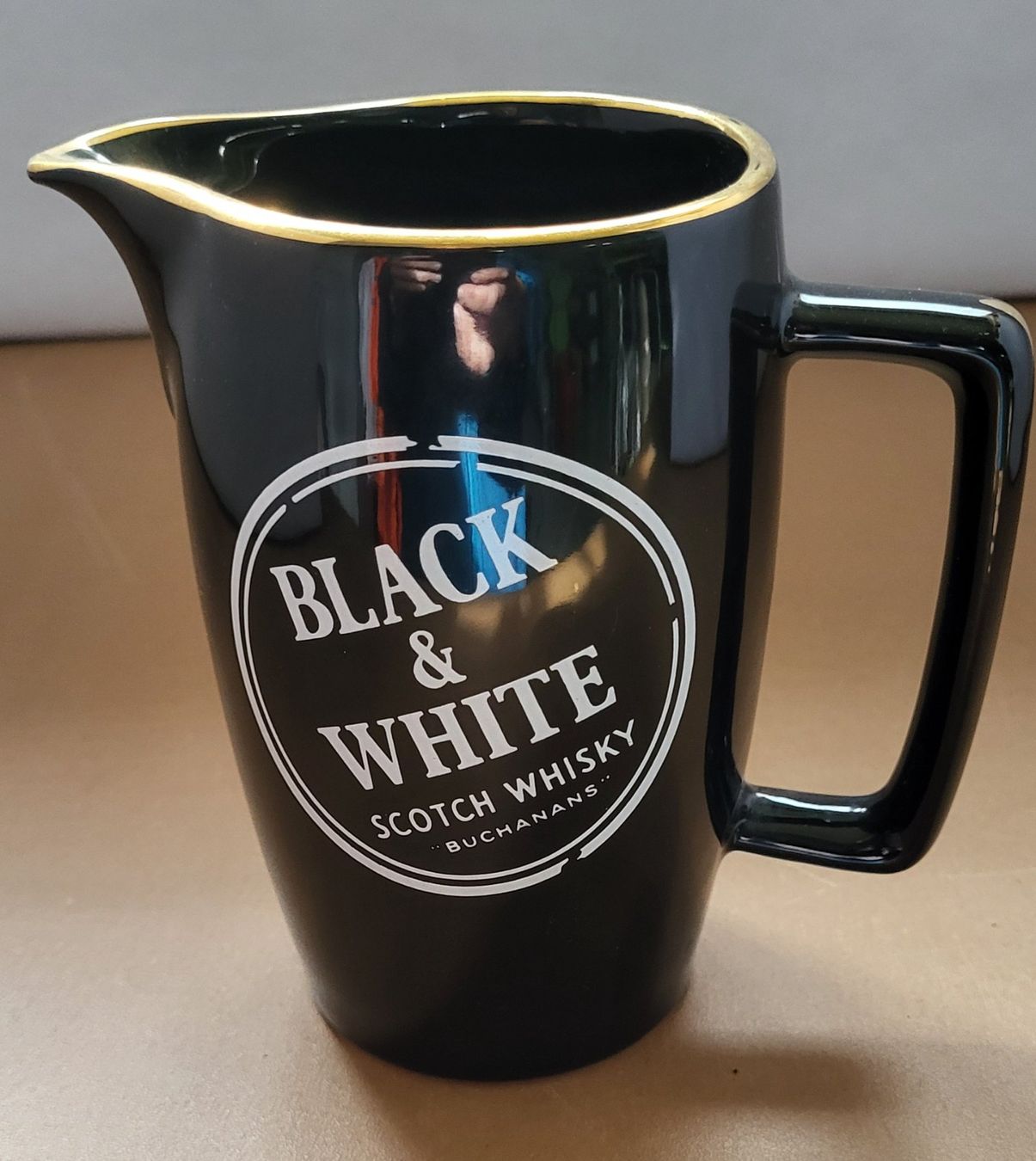 Caraffe: Vintage Karaffe Black & White Schwarz – Usato da figino venduto da ame_frv2
