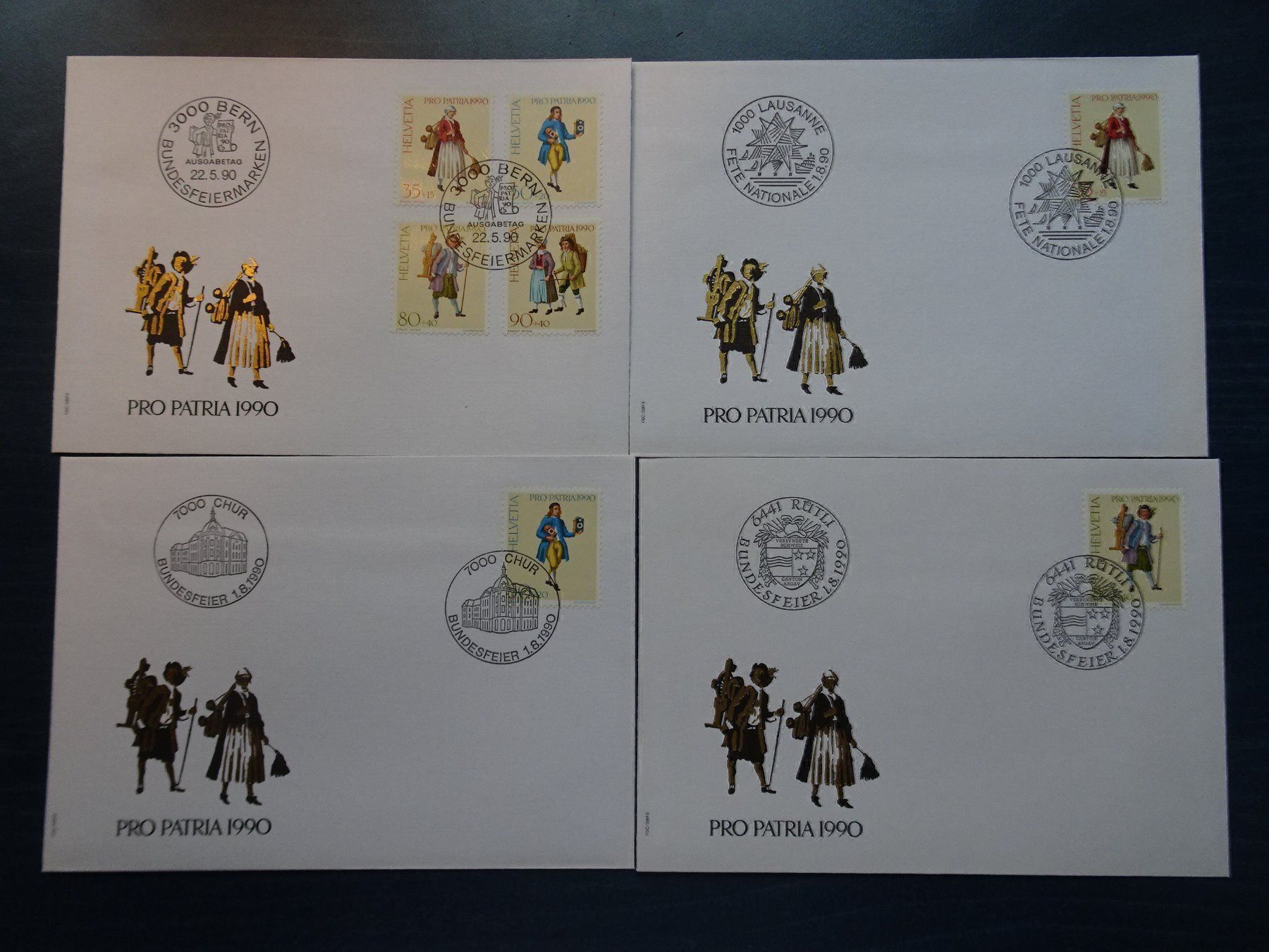 Alle Briefmarken: PP 1990 – Neu (gemäss Beschreibung) aus Aadorf von Chnorli-Furz