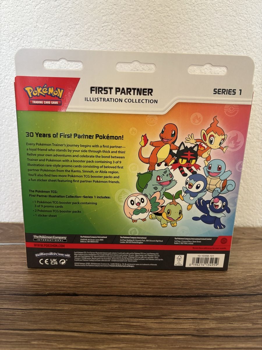 Pokémon Carte collezionabili: Pokémon First Partner Illustration Collection EN – Nuovo e nell'imballaggio originale da Läufelfingen venduto da Seraphim13 2