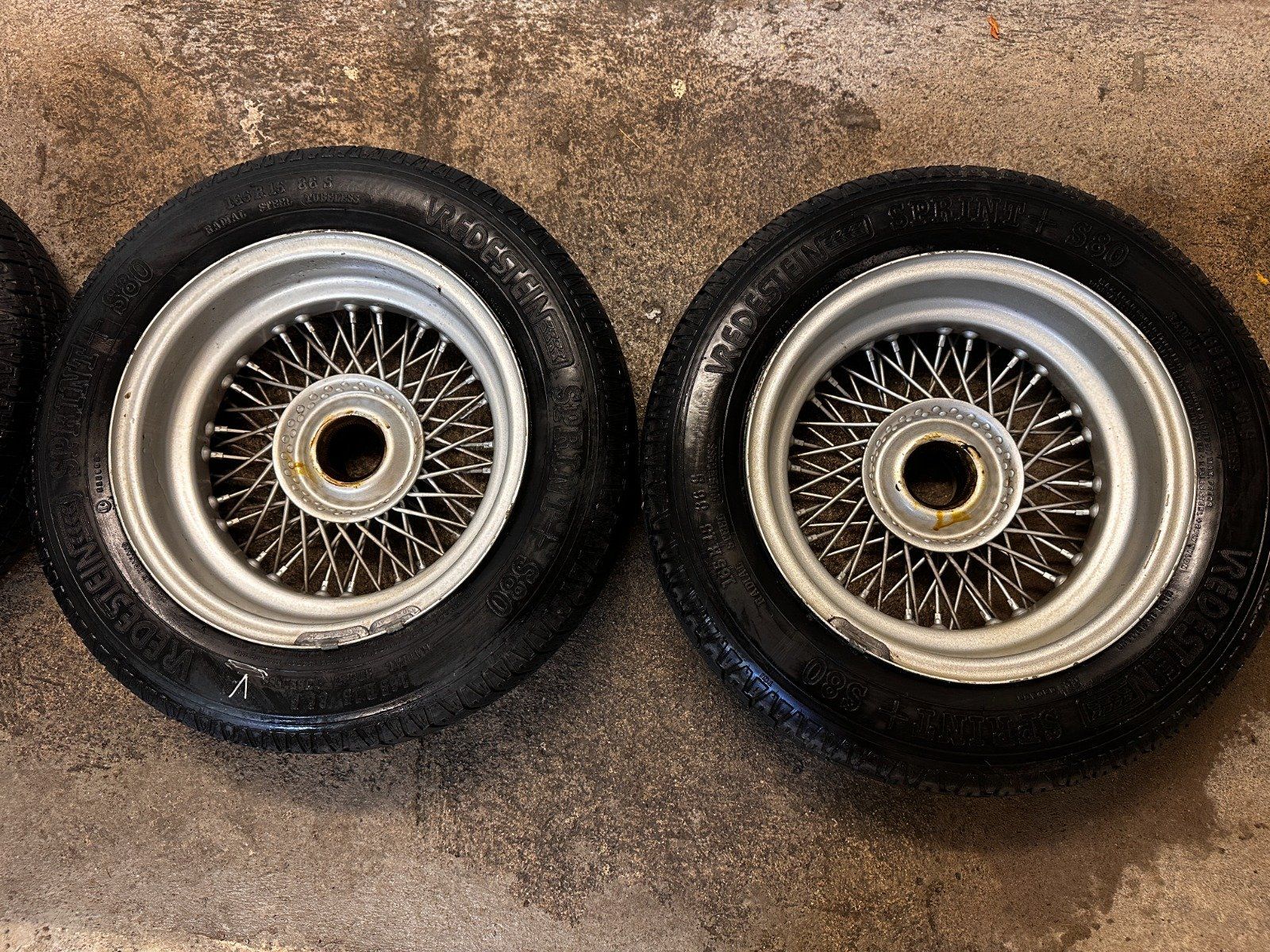 Pneumatici & Ruote complete: Speichenräder / Speichenfelgen / Oldtimerräder, 4x – Usato da Zürich venduto da Zuriga86 5