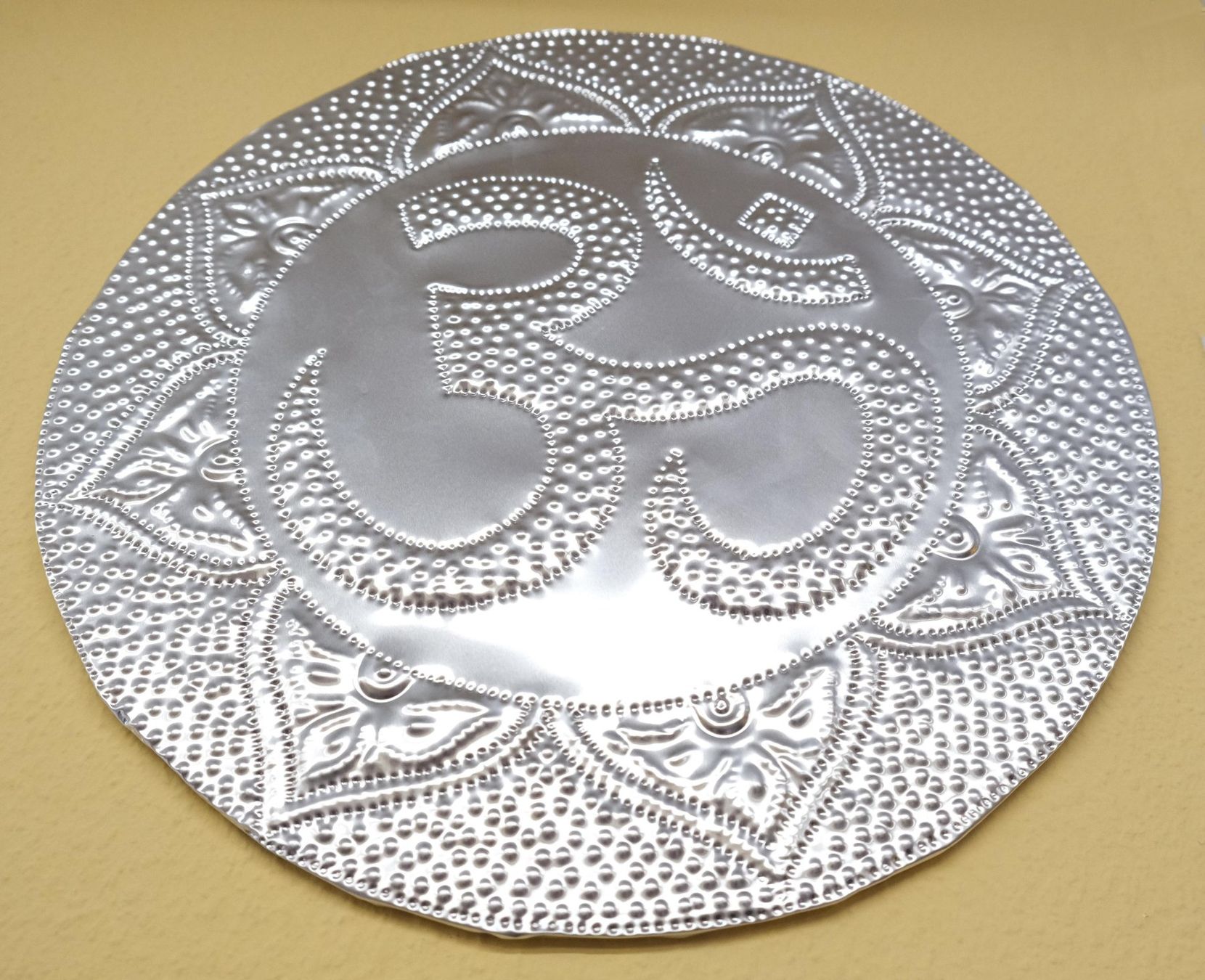 Tutte le decorazioni: Om Mandala Wanddekoration Bild Handarbeit – Nuovo (secondo la descrizione) da Zürich venduto da Masala-Oase 1