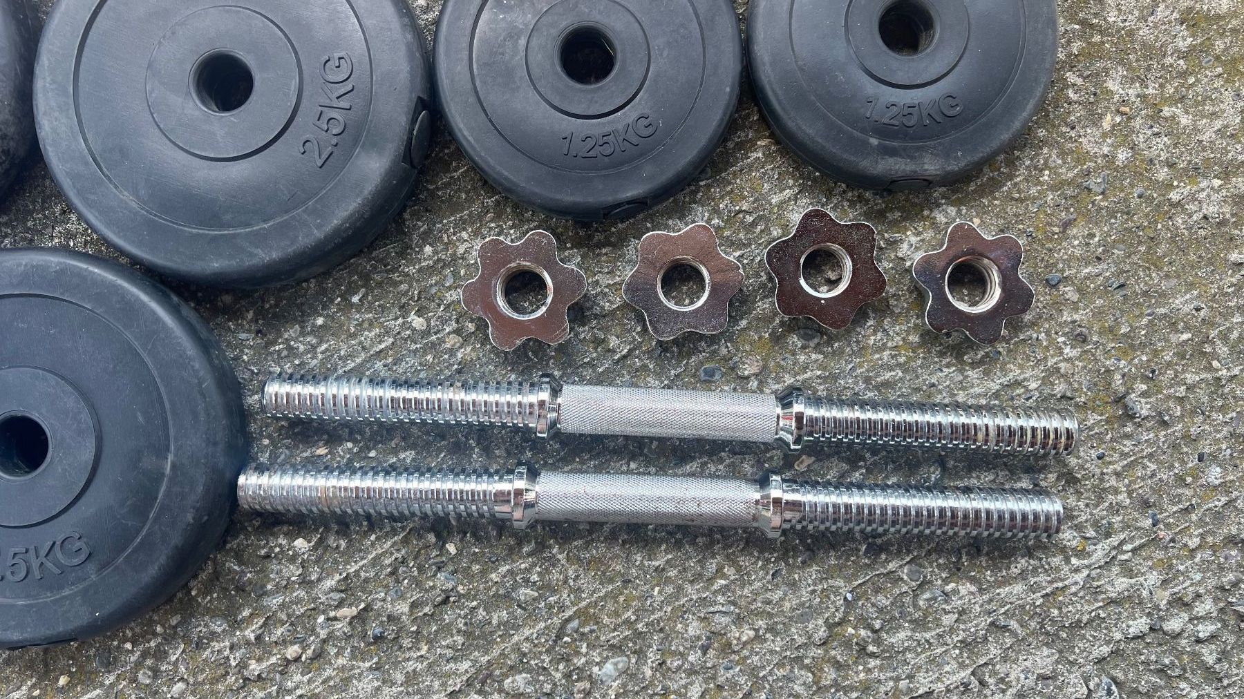Hanteln & Gewichte: Kompl. Gewichtsscheibenset  25 kg – Gebraucht aus Schübelbach von Dolly990_2 4