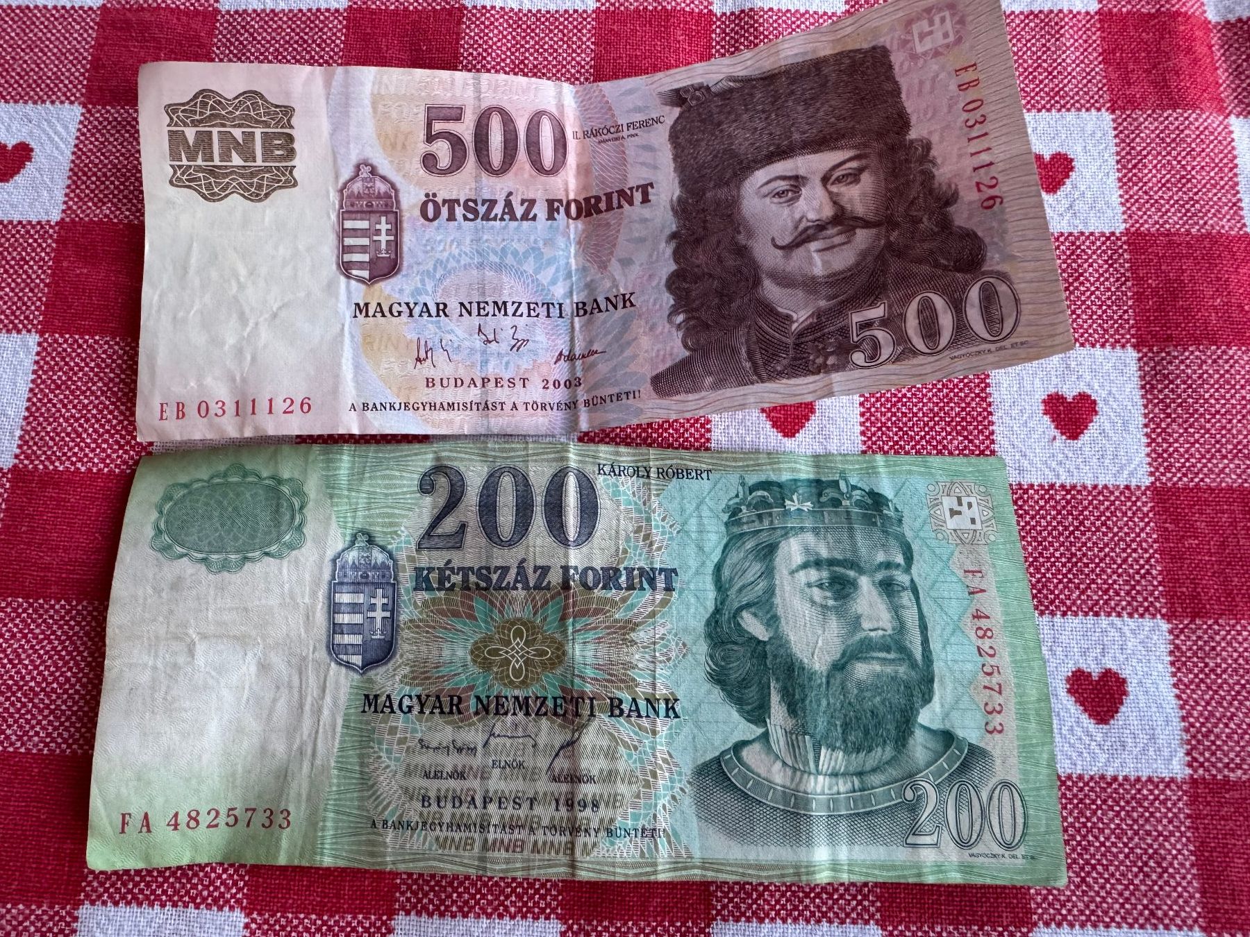 Billets de banque: Ungarische Banknoten – D'occasion à Zürich par Hawaii22
