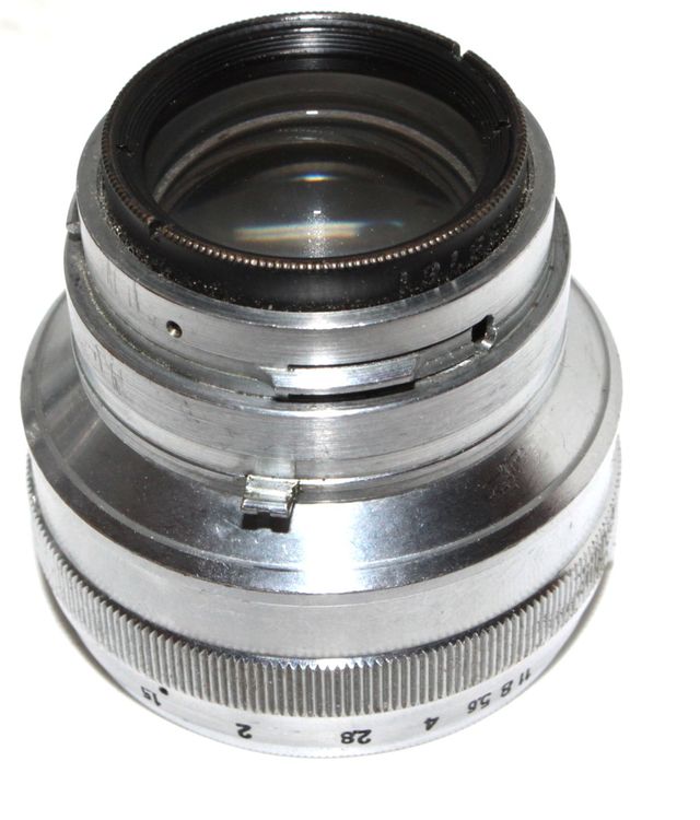 Objectif Carl Zeiss Jena Sonnar 1.5 5cm T - Pour Contax (Occasion)