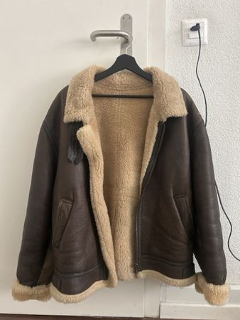 Leather Bomber Jacket