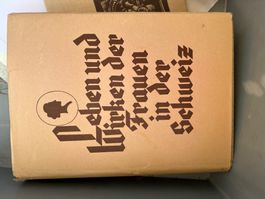 Buch Leben und Wirken der Frauen in der Schweiz gebraucht