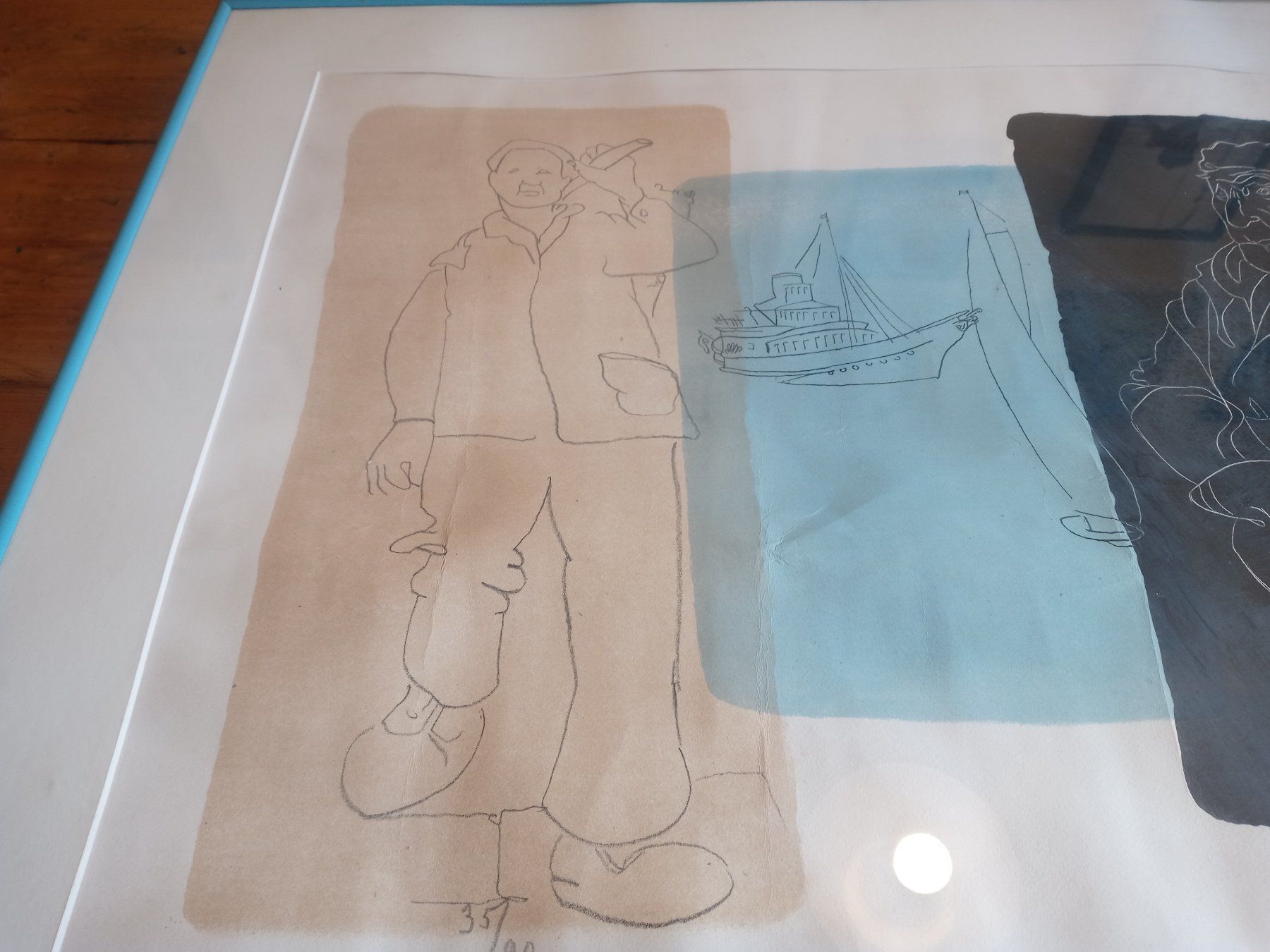 Grafiken & Lithographien: Lithograpie Géa Augbourg 1966 – Gebraucht aus Prez-vers-Siviriez von Monija70 3