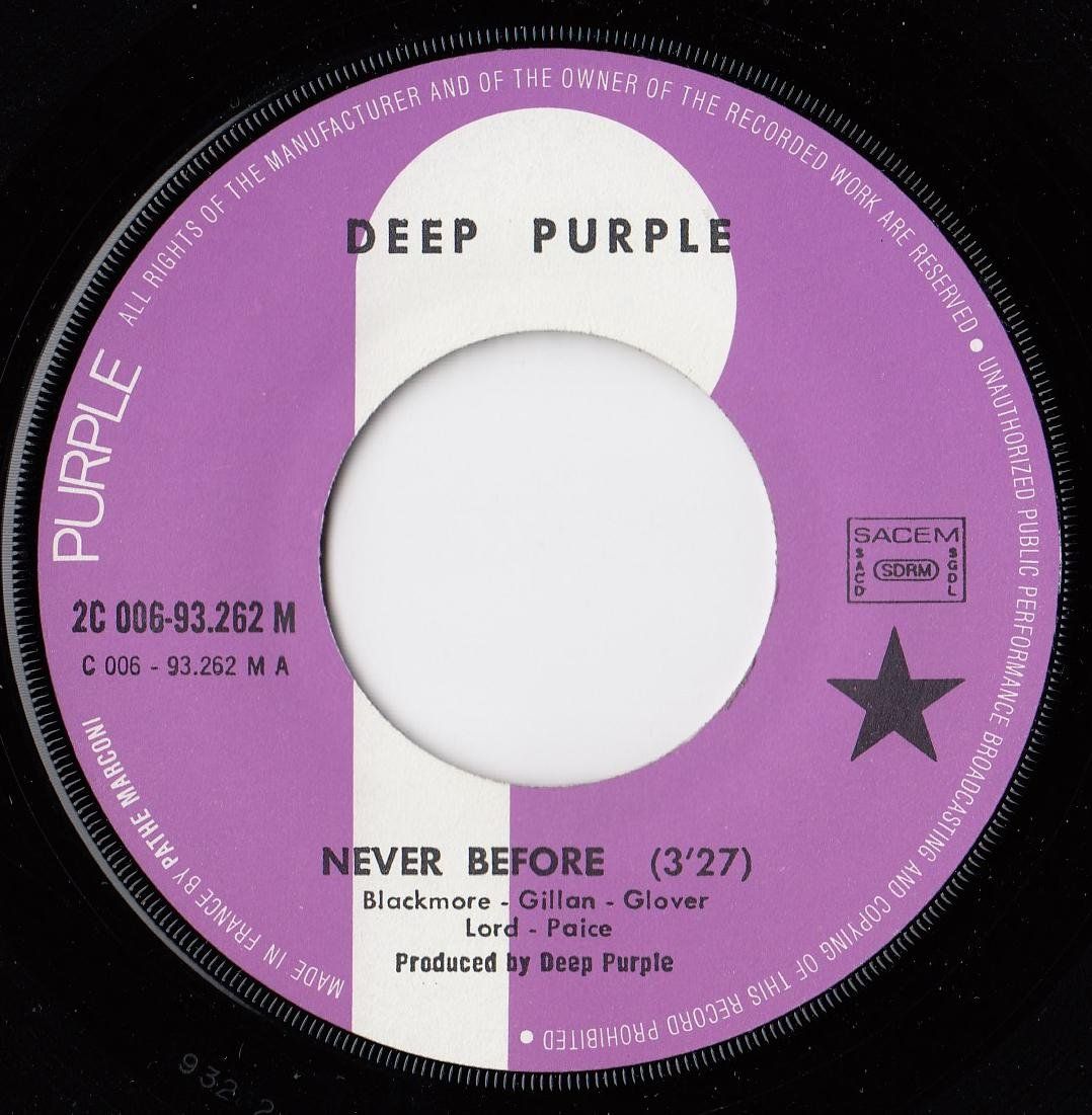 Dischi in vinile: Deep Purple Vinyl Single von 1972 – Usato da Volketswil venduto da Abcrecords 2