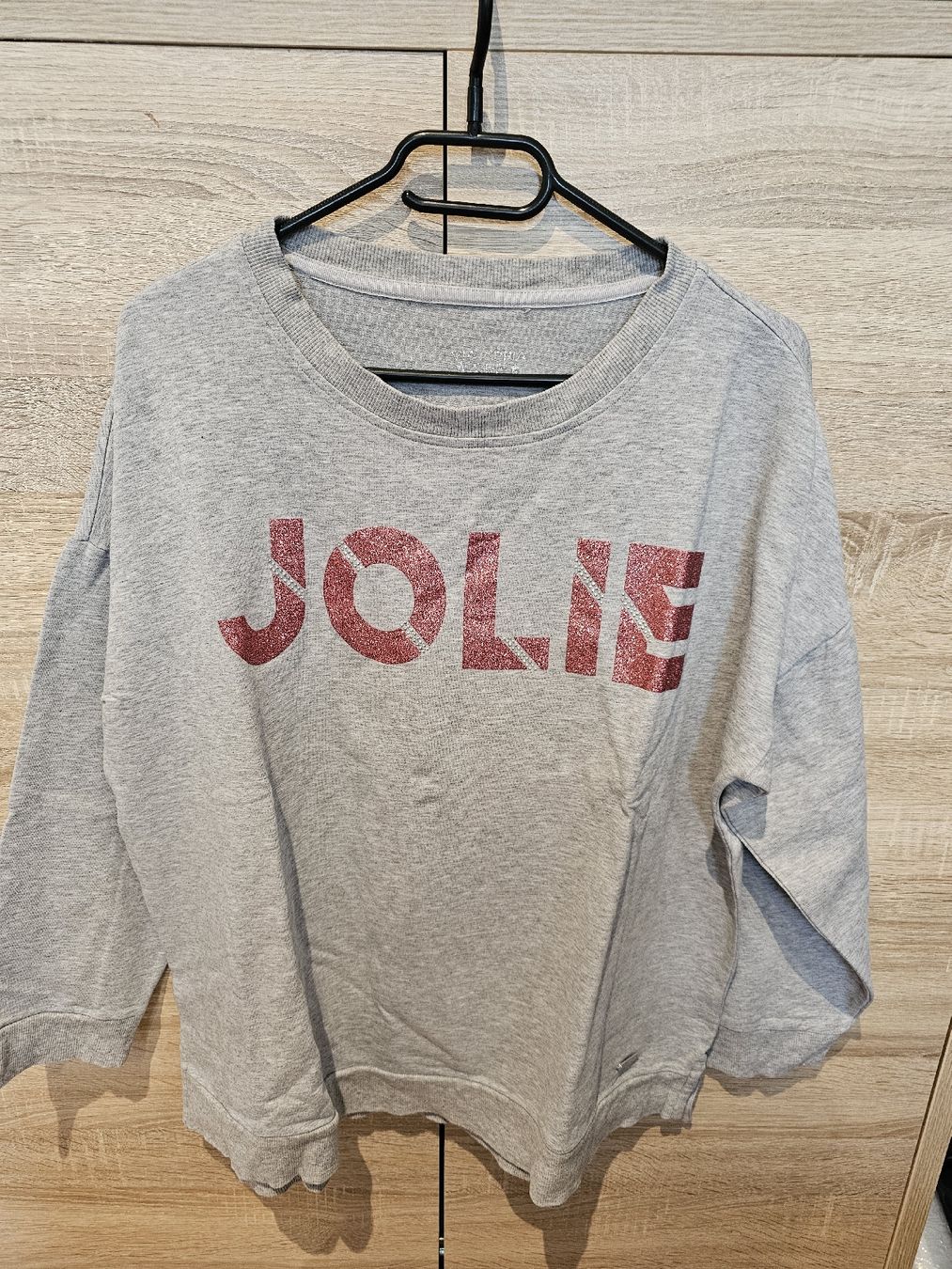 Pullover & Sweatshirts: Via Appia - Damen Pullover Gr. 44 mit Glitzer Print – Gebraucht aus Sirnach von pius062