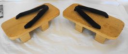 Japanische Holzschuhe Geta Gr. 38-40 Cosplay Vintage