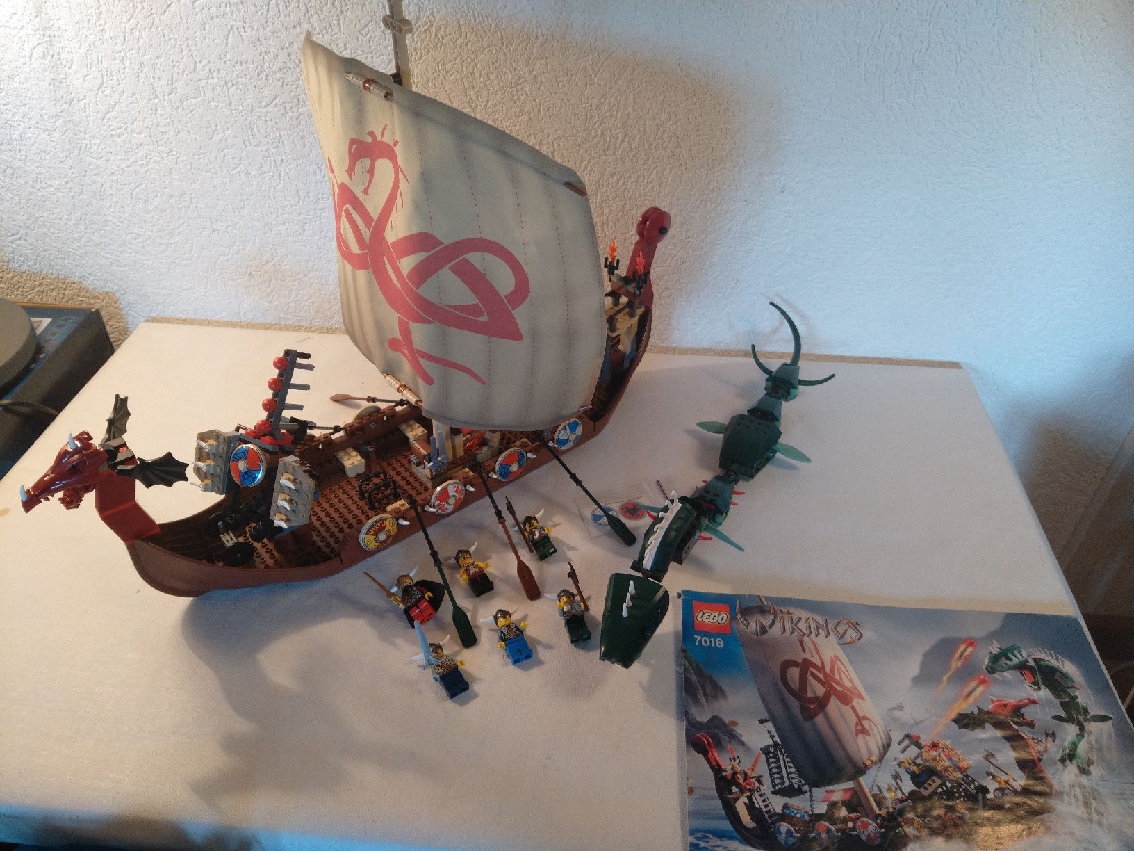 Lego Kit di costruzioni: Lego - 7018 Drakkar Viking – Usato da Les Brenets venduto da LEGOFOREVER
