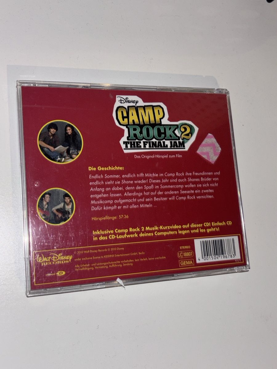 CD: Camp Rock 2 - The Final Jam, Original Hörspiel CD – Usato da Herisau venduto da Baum_91 1