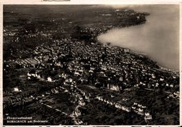 Fliegeraufnahme Rorschach am Bodensee