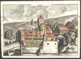 Eglisau Kupferstich von Herrliberger