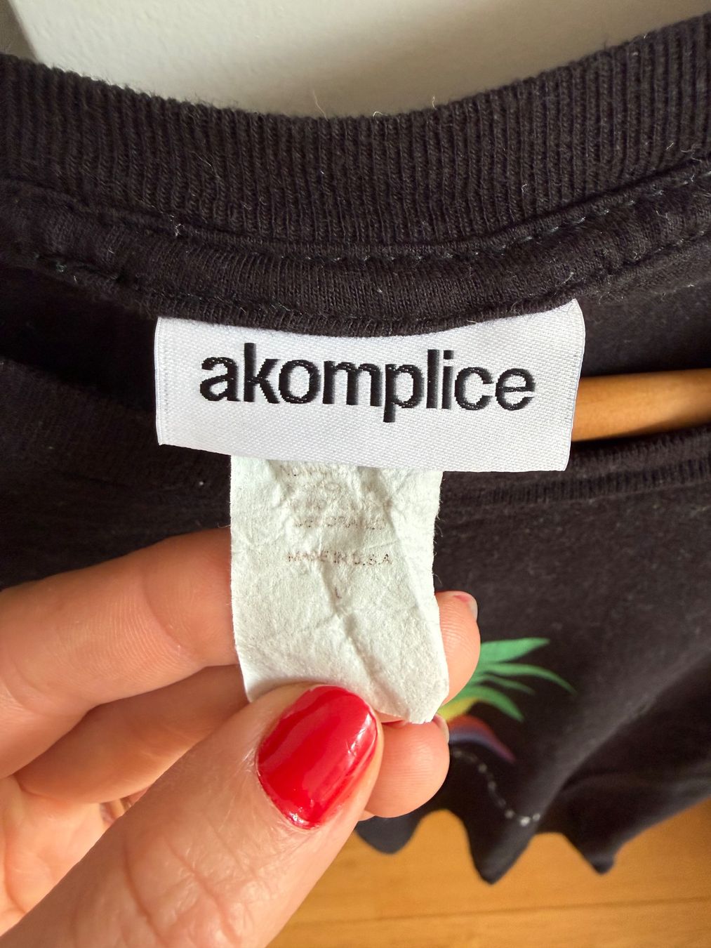 T-shirt: Akomplice Herren T-Shirt Gr. L – Usato da Rubigen venduto da dor_kb9s 2