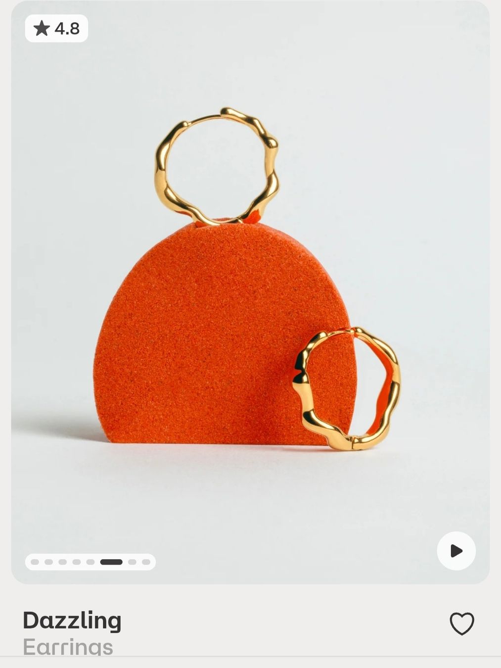 Orecchini pendenti & Orecchini a lobo: Hey Harper Dazzling Earrings – Usato da Lyss venduto da mel_9glm 4