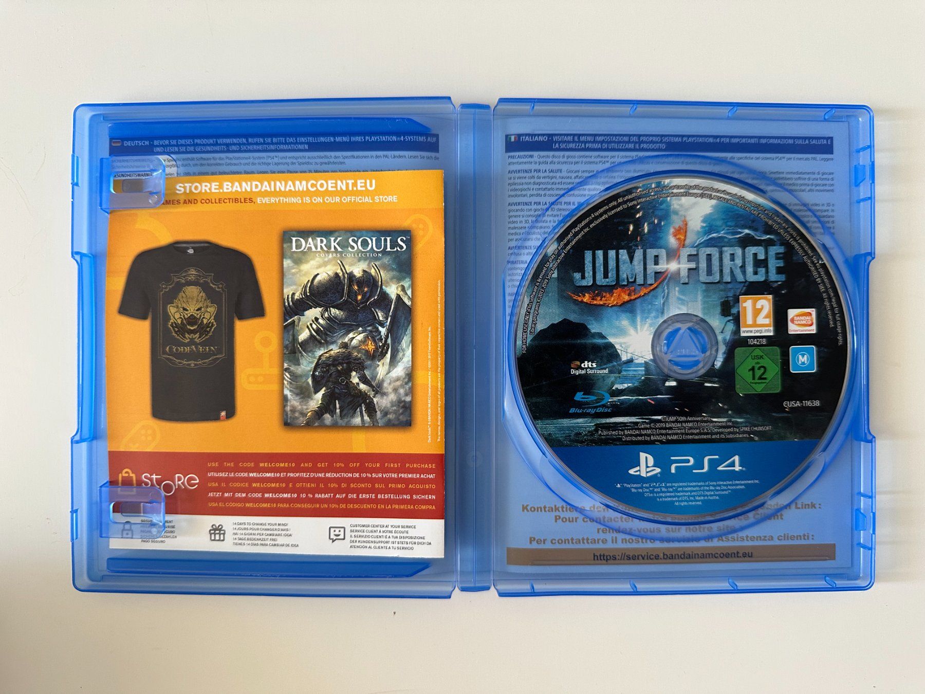 Sony Giochi: Jump Force, Sony Playstation 4, PS4, PS5 – Usato da Couvet venduto da nay_prh5 1