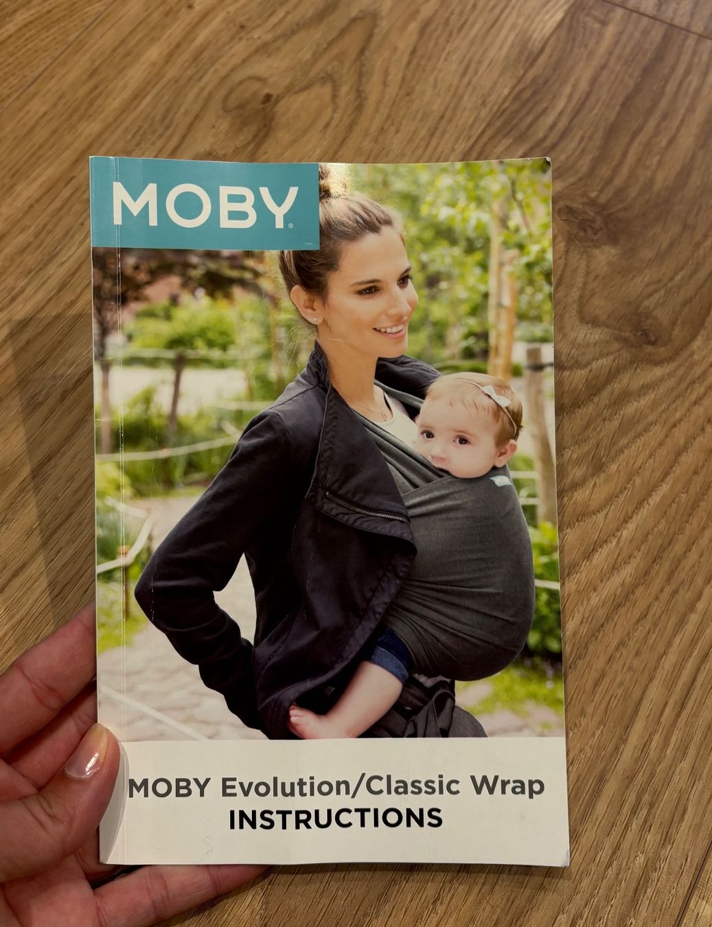 Moby Wrap Porte-bébés ventraux & dorsaux: Moby Evolution Babytragetuch dunkelgrau – D'occasion à Ettingen par MarCross90 1