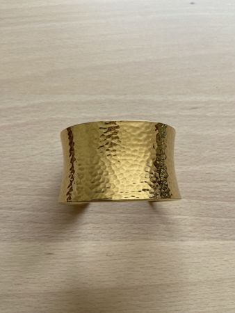 Manchette dorée Calvin Klein taille XS