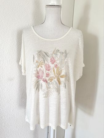 Damen Shirt von NILE, Gr. XL. NEU. 100% Leinen.