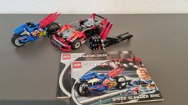 LEGO Speed Slammer Bike 8646 & Furious Slammer Racer 8650