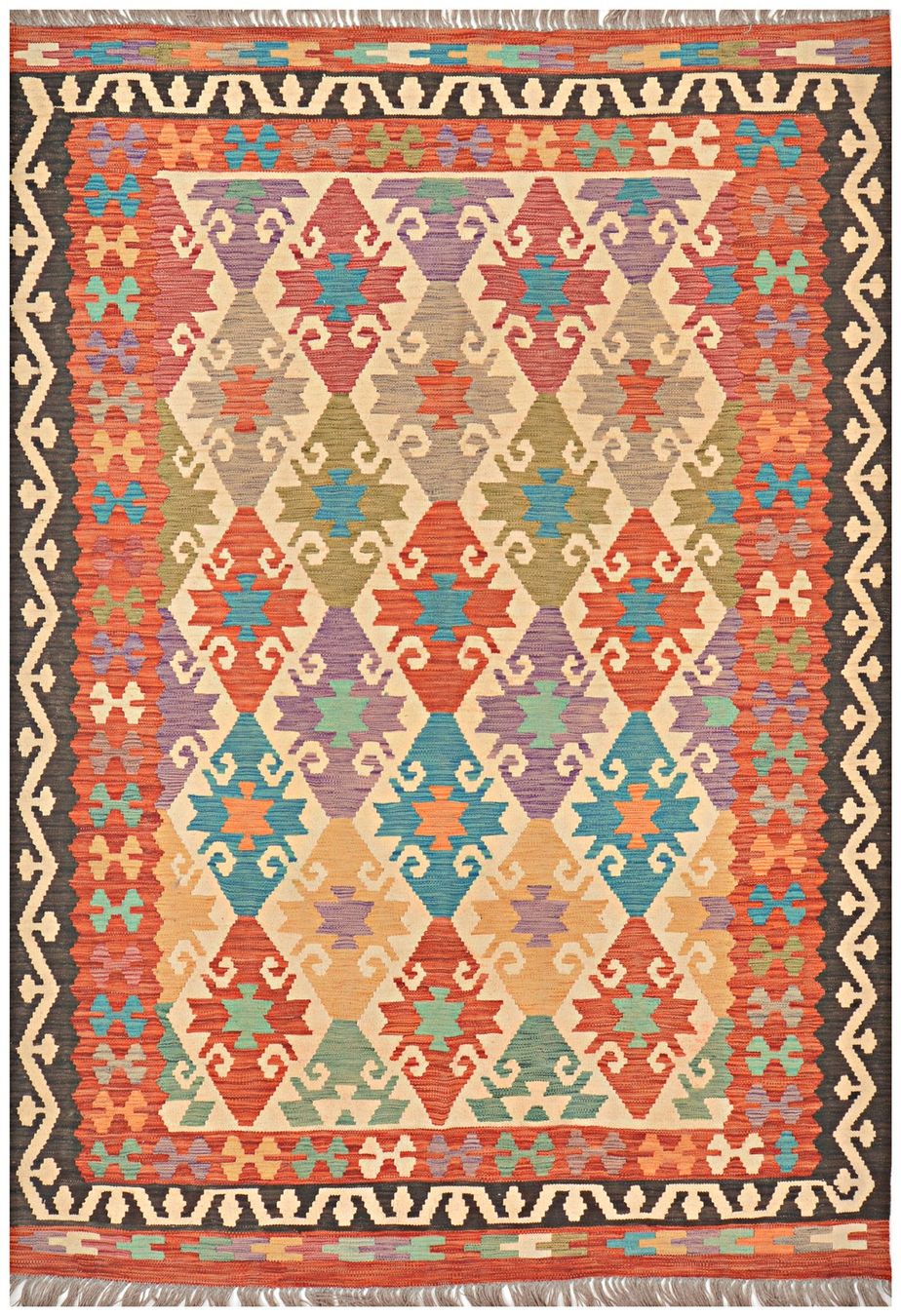 Kelim Tappeti: Oriente Kelim Teppich 170x240 Cm – Nuovo e nell'imballaggio originale da Lahore venduto da Fairways79 1